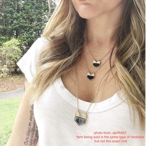 **NEW** 3 stone layered necklace